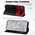 thumbnail image 3 of Compatible with Google Pixel 6A Cute Animals Pattern Wallet Case with Card Slots Flip Cover, 3 of 5