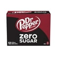 thumbnail image 1 of Dr Pepper Zero Sugar Soda 12 x 355 mL, Cans, 1 of 8