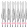 thumbnail image 1 of LNGOOR 24pcs Stainless Steel Arrow Pattern Eyebrow Clip Heart Shape Buckle Eyebrow Tweezers Multi-functional Eyebrow Tweezers, 1 of 8