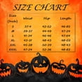 thumbnail image 3 of LINMOUA Combinaison Femme Imprimé Halloween Décontractée Ample Vintage Bretelles Coton Lin, 3 of 3