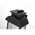 thumbnail image 6 of Elegant Lighting Albert 10 Inch Outdoor Wall Sconce In Black, 6 of 8