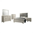 thumbnail image 2 of Salford 5-piece Eastern King Bedroom Set Metallic Sterling, 2 of 16