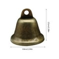 thumbnail image 3 of 10 Pcs Small-Jingle Bells Vintage Bells Christmas Bells Pet Collar Bells for Wedding Hallowmas Decoration, 3 of 8