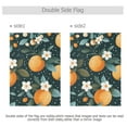thumbnail image 4 of Yayeee Garden Flag 12" x 18" Double Sided Outdoor Yard Lawn Holiday Decorations, Green Oranges, 4 of 6