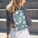 thumbnail image 5 of Easygdp Snowflake Scarf Snowman Mochila de Lona Resistente para Laptop, Compatible con Laptops de 15 a 17 pulgadas, Ideal para Escuela, Trabajo y Viajes-Small, 5 of 5