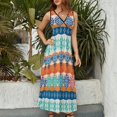 thumbnail image 4 of The Blue Tribe Sleeveless Dress Woman Fashion Long Dresses Women's Summer Suit Dress 2025, 4 of 7