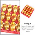thumbnail image 3 of BESTYASH 12Ud Ornamentación De Plástico Dorado Para Decorar Escritorio Y Espacios Interiores, 3 of 5