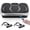 Silver, variant on Pirecart 3D Vibration Plate Exercise Machine Whole Body Power Workout Vibration Platform W/ 2 Resistance Bands, Blue