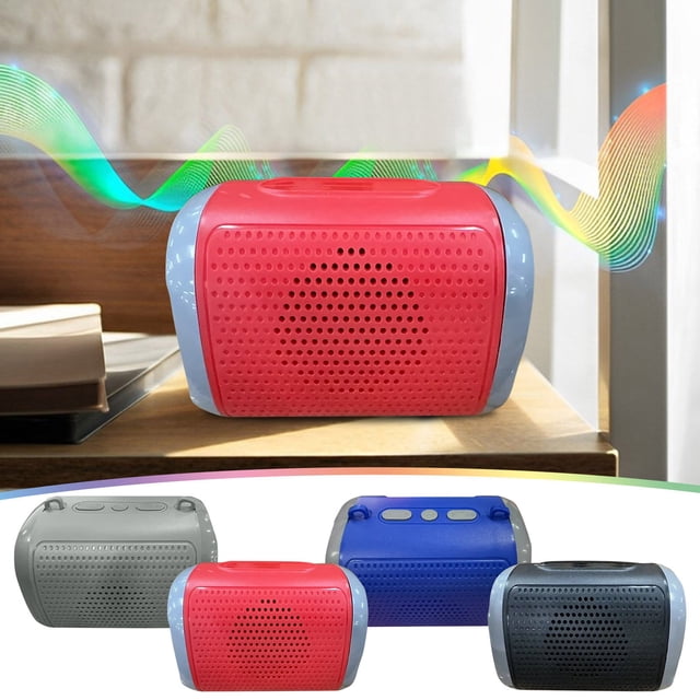 Altavoz Bluetooth, Sonido Panorámico de 360°, Llamadas de Voz Inteligentes, Volumen y Graves Altos, Conectividad Inalámbrica Bluetooth, Uso En Coche y Hogar, Batería de Larga Duración, 13 X