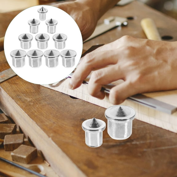 Worgeous Dowel Pin Assortment Set of 16 Chrome Plated Hand Tools for Woodworkers 8mm to 12mm in