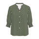 thumbnail image 2 of TaTaai Women's Fashion Spring And Summer Button Up Cardigan 3/4 Quarter Sleeve Jacket V-neck Top/shirt Gift, 2 of 6