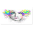 thumbnail image 2 of Femme Grise avec Fleurs Vertes, 2 of 3