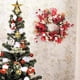 thumbnail image 2 of Corona navideña de 40 cm: corona navideña para decorar puertas, decoración navideña con abeto y bayas, decoración navideña tradicional, 2 of 5