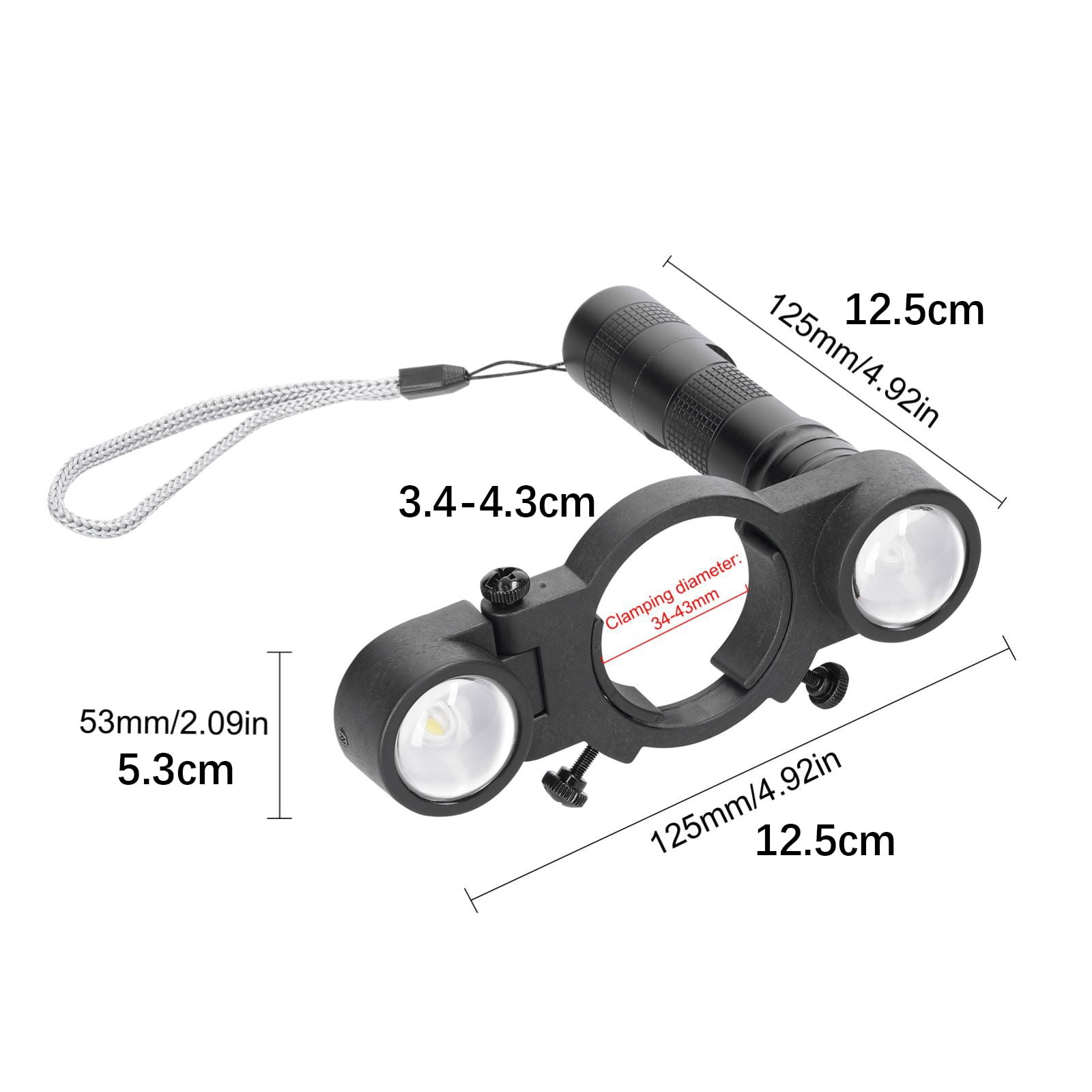 CSYANXING Painting Airbrush Lighting for Spray White Warm Light 3 Levels Brightness Memory Function Professional