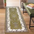 thumbnail image 2 of Superior Stratton Traditional Floral Indoor Runner Rug, 2'7"x8', Green, 2 of 4