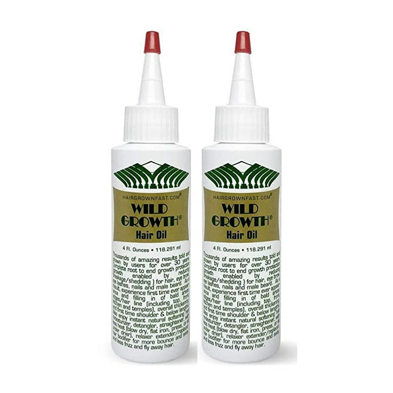 2pack Wild Growth Hair Oil 4 Fl Oz Mango Six B M Walmart Com