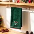 thumbnail image 5 of Holiday Kitchen Cleaning Cloth, 24x16 Inches, Super Absorbent Multipurpose Towel, Christmas Decorative Hand Towel for Cooking Wiping, 1 Pack, 5 of 6