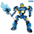 thumbnail image 3 of Figura de acción de Lloyd War Armor Mech Mini Model Ninjago, bloques de construcción compatibles con Technic Anime Cities, juguetes para niños, regalos, 3 of 5