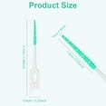 thumbnail image 2 of Dental Floss Picks, 200 Count, Soft Rubber Brush Head, Interdental Brushes with Convenient Carry Case,Dual-Ended Toothpick Travel Teeth Cleaning Tools (Green), 2 of 3