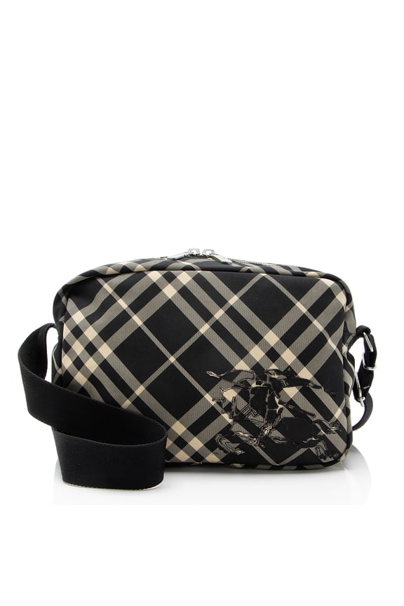 Pre-Owned Burberry Essential Check Crossbody