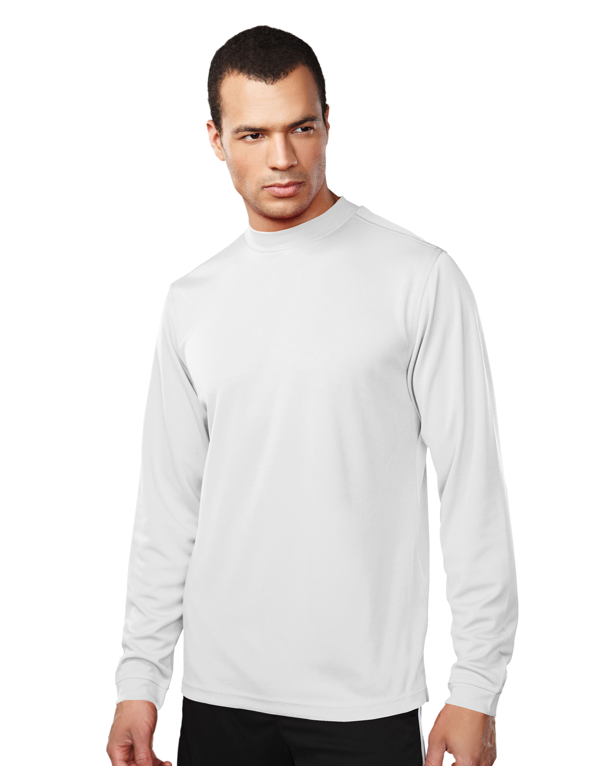 Moisture Wicking Mock Turtleneck Shirt 