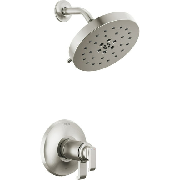 Delta T17t289 Tetra Tempassure 17T Series Thermostatic Shower Only Trim Package - Lumicoat