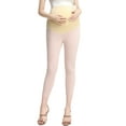 thumbnail image 1 of Maternity Women's Cropped Jeggings - Blush M, 1 of 3