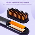 thumbnail image 5 of Upgraded Negative Hydronium Charging Straight Hair Comb Smoothly Hair Without Damaging It Four Speed Temperature Adjustment Portable For Curling And Pulling, 5 of 5