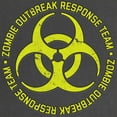 thumbnail image 2 of CafePress - Zombie Outbreak Response Team Maternity T Shirt - Maternity Dark T-Shirt, 2 of 3