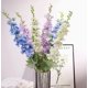thumbnail image 2 of 6 flores artificiales de espuela de caballero, jacinto de espuela de caballero bifurcado y flocado, decoración for el hogar, accesorios for fotografía de bodas, flores artificiales, 2 of 2