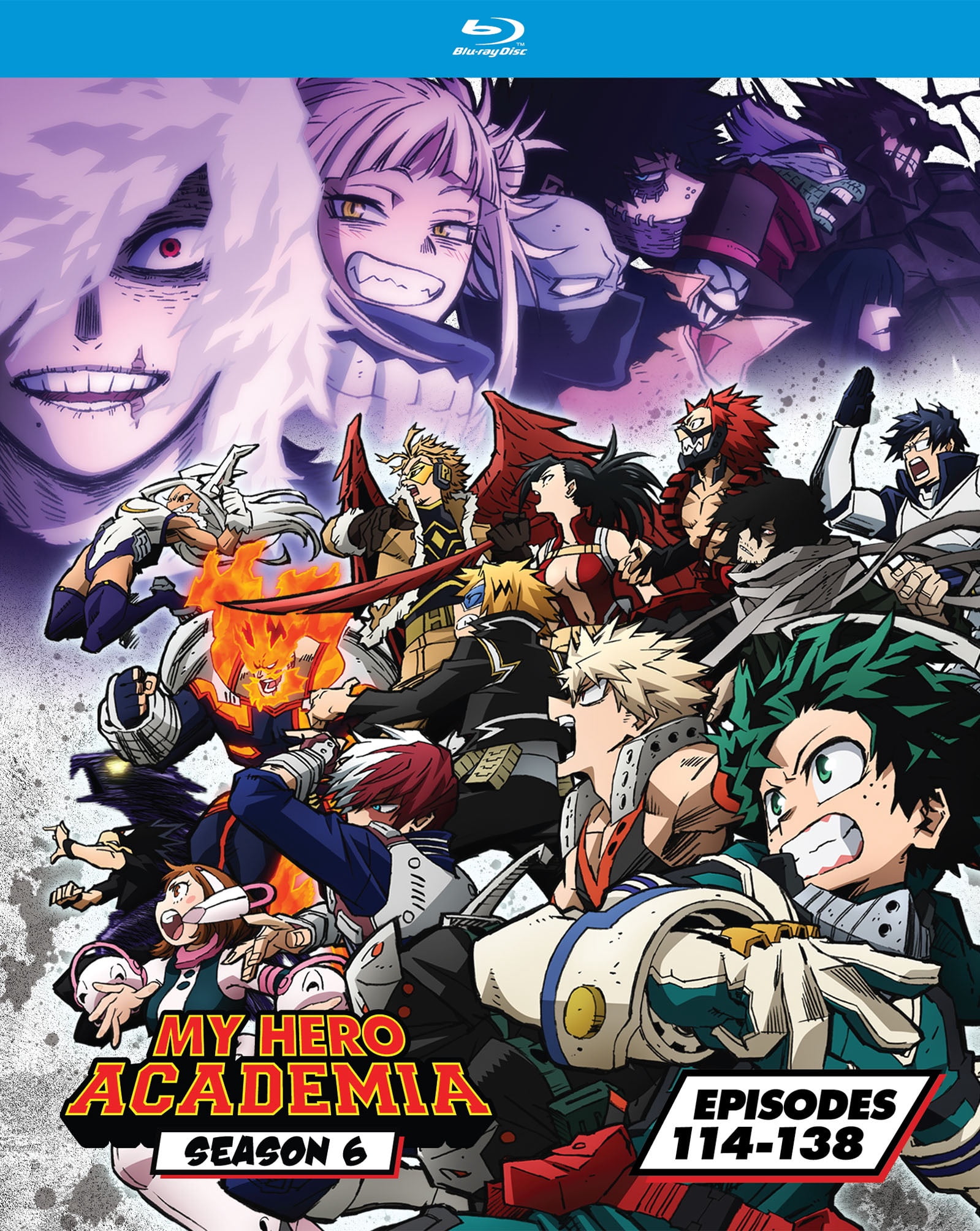 My Hero Academia Complete 6th Season (Blu-ray) Crunchyroll, Action, Adventure, Anime
