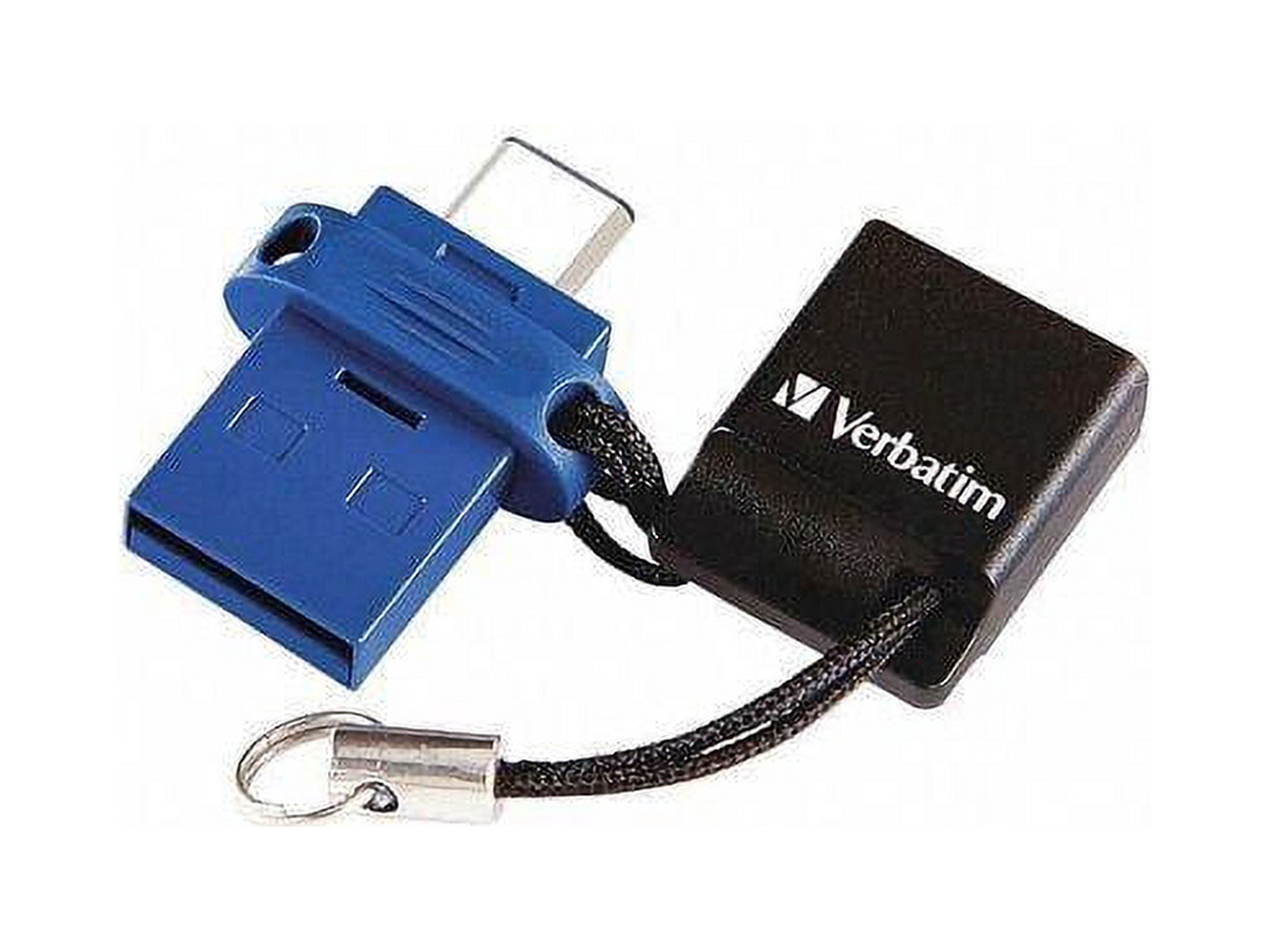Verbatim 99153 Store \'n\' Go Dual Flash Drive For -c Devices (16gb)