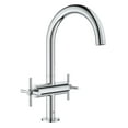 thumbnail image 5 of Grohe 18 026 3 Atrio Cross Handles For Bathroom Faucets - Chrome, 5 of 7