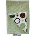 thumbnail image 1 of Paño para Eructar Lil' Cub Hub Minky 20x46 cm Verde Marrón, 1 of 4
