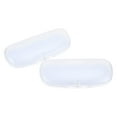 thumbnail image 5 of SHISUYAN 2Pcs PVC Frosted Eyeglasses Boxes Sunglasses Storage Boxes (Transparent), 5 of 5