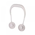 thumbnail image 3 of Portable Rechargeable USB Dual Cooling Small Fan Lazy Neck Hanging Pop-Style Blue, 3 of 9