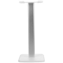 KALLORY 1Set Headphone Stand for Desk in White with Stationery Holding Feature