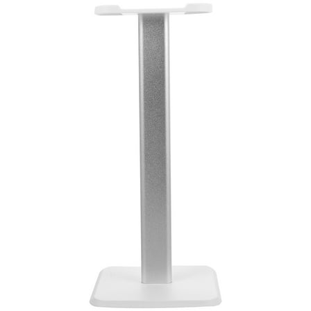 KALLORY 1Set Headphone Stand for Desk in White with Stationery Holding Feature
