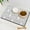 01-White, variant on Dog Food Mats for Floors Absorbent, Pet Cat Food Mat - Quick Dry Dog Bowl Mats for Food and Water, Eco-Friendly Boho Pet Supplies 12" x 20"