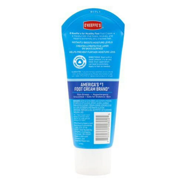 O'Keeffe's K0290004-5 Healthy Feet Foot Cream, Hydrating