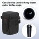 thumbnail image 5 of Bolsa para lente de cámara Uxcell (4" ID x 5.1" H) - Funda protectora gruesa de poliéster suave impermeable y a prueba de golpes para DSLR SLR, negra, 5 of 6