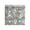 Crosshatch Silver, variant on FASÄDE Lotus Decorative Vinyl Backsplash 15 sq ft Kit in Copper Fantasy