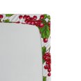 thumbnail image 2 of Ambesonne Nature Fitted Sheet, Grape Fruit Harvest, Queen Size, Fern Green Ruby, 2 of 2