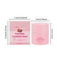 thumbnail image 4 of Xihbxyly Bálsamo Desmaquillante, Fórmula Que Transforma La Crema En Aceite, Limpieza Suave para Maquillaje Persistente, Cuidado Nutritivo de La Piel, Apto para Viajes, Todo Tipo de Piel, 50 G, 4 of 7