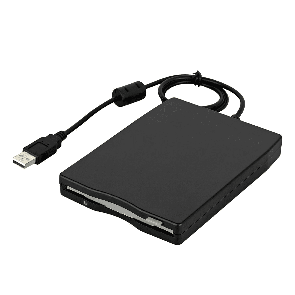 2X USB Floppy Drive 3.5Inch USB External Floppy Disk Drive Portable 1.44 MB FDD USB Drive Plug and for PC XP