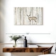 thumbnail image 3 of Elephant Stock A Woodland Walk Vii Wall Art - Horizontal Multi Panel Canvas - Living Room Wall Decor - Animal Multi Panel - Gray And Beige Decor By Lisa Audit - 33" x 20", 3 of 8