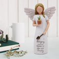 thumbnail image 2 of Regalo de jardinería: un ángel de jardín esculpido a mano con forma de cowspt, 2 of 6