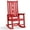 Red, variant on GONICHA Oversized Rocking Chair, Outdoor Rocking Chair for Adults, All Weather Resistant Porch Rocker for Lawn Garden,Red