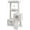 Beige2, variant on 37.4" Cat Tree Tower with Twin Cat Condos for Indoor Cats, All-in-One Activity Center with Cat Scratching Post Cozy Sleeping Perch Hammock and Toy Balls,Beige