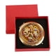 thumbnail image 1 of Espejo compacto de doble cara Seitruly de Metal brillante rosa con aumento 1X y 10X, 1 of 6